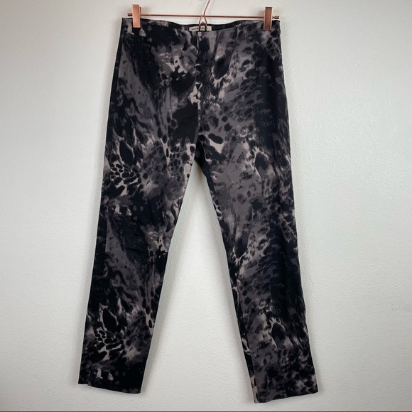 Samantha Sung Hand Printed Pants Size 6 - Picture 1 of 10